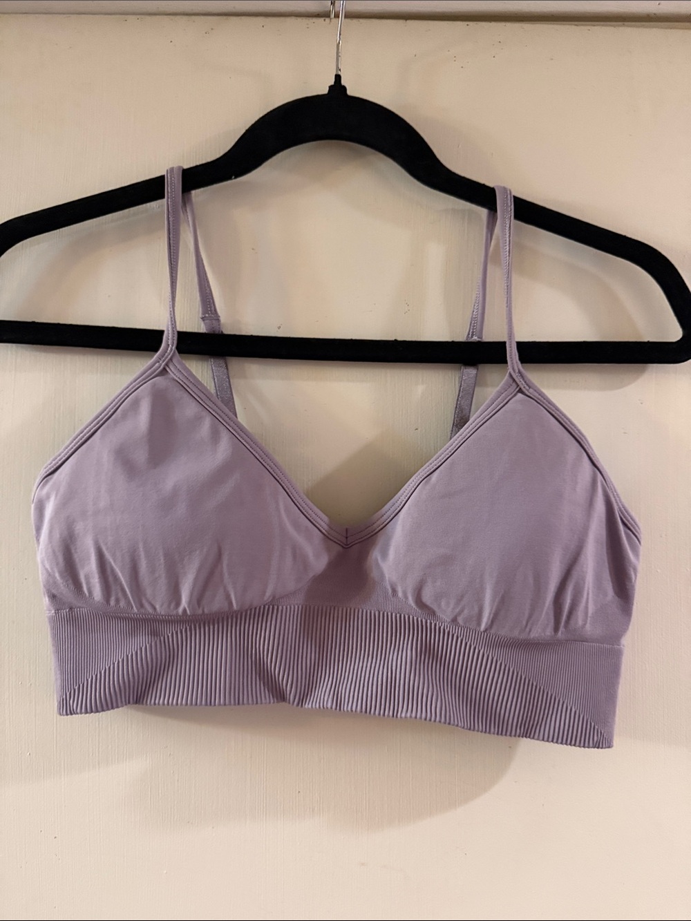 lululemon athletica Soft Lavender Support Bralette size 10